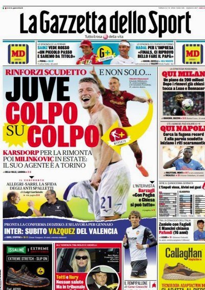 尤文锁定两中场：贾沙里领跑，赫伊别尔备选