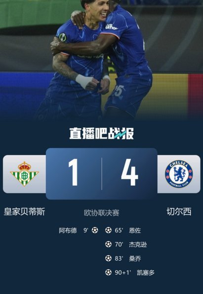 伯利时代切尔西四进决赛，去年连夺欧协联世俱杯双冠